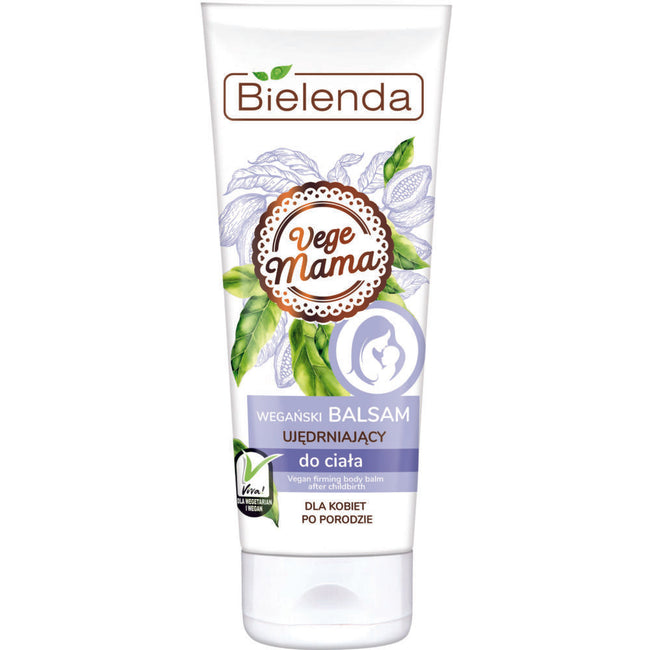 Bielenda Vege Mama wegański balsam ujędrniający do ciała po porodzie 200ml
