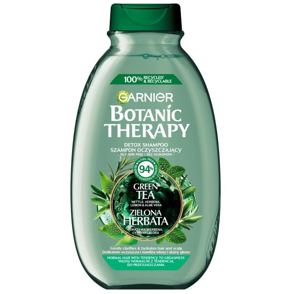 Garnier Botanic Therapy Zielona Herbata Eukaliptus & Cytrus szampon oczyszczający i orzeźwiający 400ml
