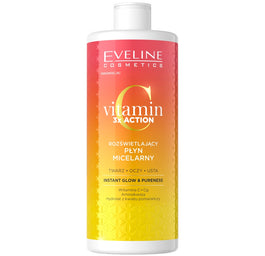 Eveline Cosmetics Vitamin C 3x Action rozświetlający płyn micelarny 500ml