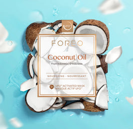 Foreo Ufo Coconut Oil Mask odżywcza maseczka do twarzy dla odwodnionej skóry 6x6g