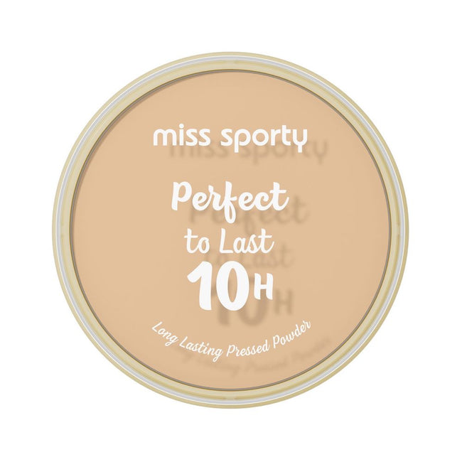 Miss Sporty Perfect To Last 10H długotrwały puder w kamieniu 010 Porcelain 9g