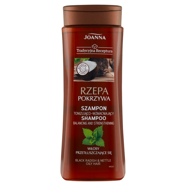 Joanna Tradycyjna Receptura Rzepa & Pokrzywa szampon tonizująco-wzmacniający 300ml