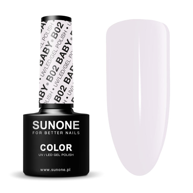 Sunone UV/LED Gel Polish Color lakier hybrydowy B02 Baby 5ml