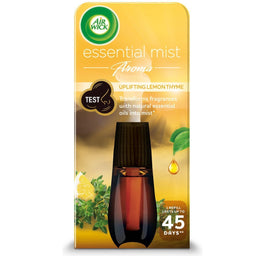 Air Wick Essential Mist Aroma orzeźwiający wkład do automatycznego odświeżacza o zapachu cytryny i tymianku 20ml