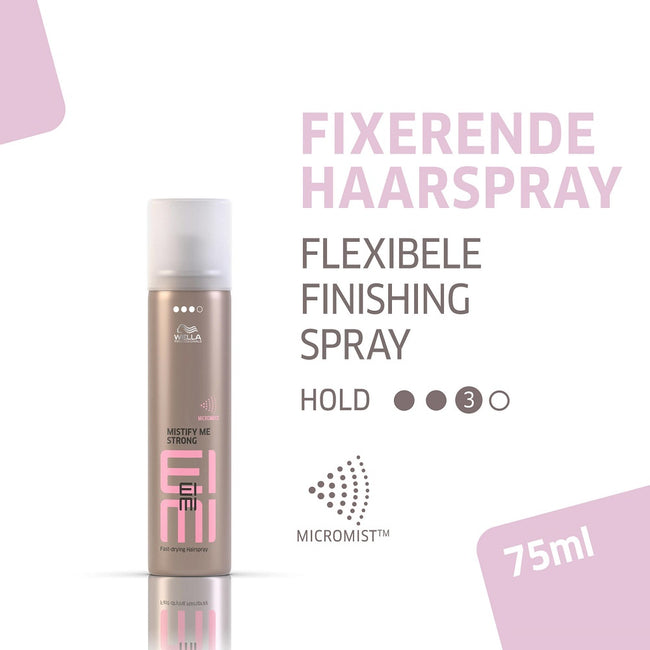 Wella Professionals Eimi Mistify Me Strong mocny lakier szybkoschnący do włosów 75ml
