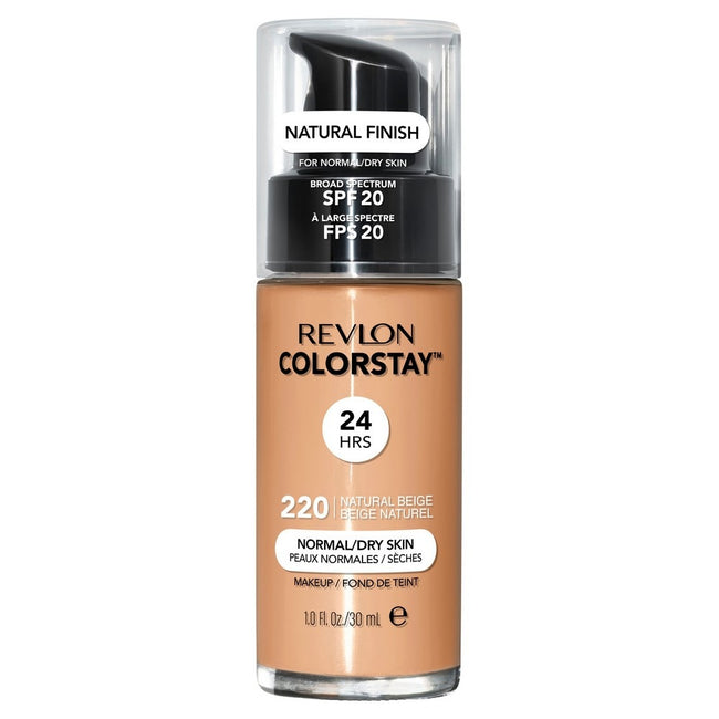 Revlon ColorStay™ Makeup for Normal/Dry Skin SPF20 podkład do cery normalnej i suchej 220 Natural Beige 30ml
