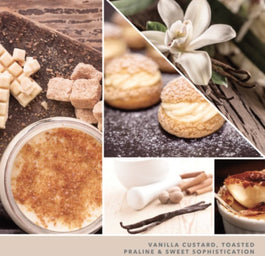 Yankee Candle Vanilla Creme Brulee zestaw mini świec zapachowych 3x37g