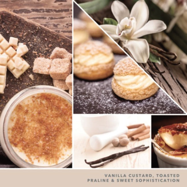 Yankee Candle Vanilla Creme Brulee zestaw mini świec zapachowych 3x37g