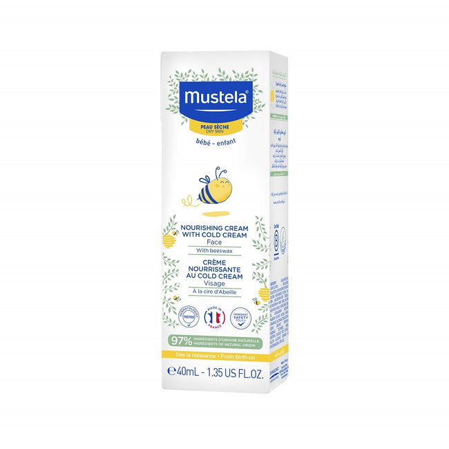 Mustela Nourishing Cream With Cold Cream nawilżający i relaksujący krem dla dzieci 40ml
