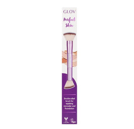 Glov Perfect Skin wielofunkcyjny pędzel do nakładania podkładu i korektora Purple