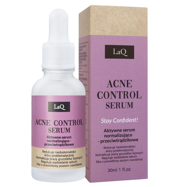 LaQ Acne Control aktywne serum normalizująco-przeciwtrądzikowe 30ml
