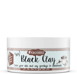 Nacomi Black Clay czarna glinka oczyszczająca 90g