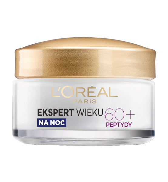 L'Oreal Paris Ekspert Wieku 60+ przeciwzmarszczkowy krem odbudowujący na noc 50ml