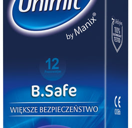 Unimil B.Safe lateksowe prezerwatywy 12szt