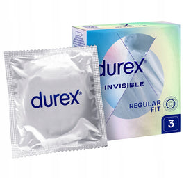 Durex Durex prezerwatywy Invisible dla większej bliskości 3 szt cienkie