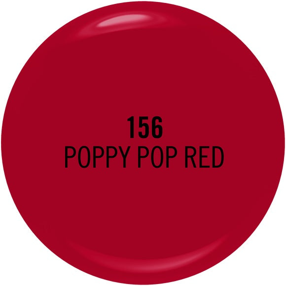 Rimmel Kind & Free wegański lakier do paznokci 156 Poppy Pop Red 8ml
