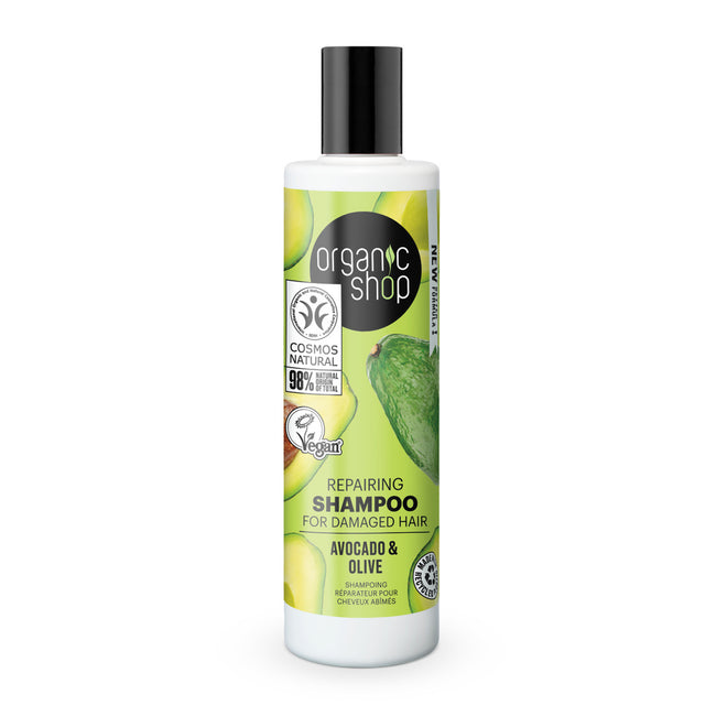 Organic Shop Repairing Shampoo regenerujący szampon do włosów zniszczonych 280ml