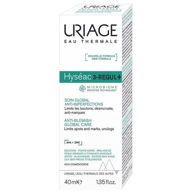 URIAGE Hyseac 3-Regul+ kompleksowa pielęgnacja redukująca niedoskonałości 40ml