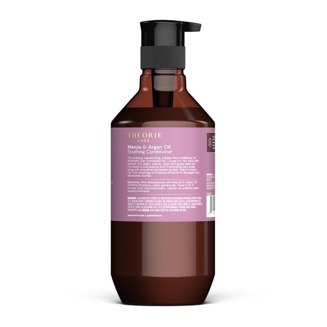 Theorie Sage Marula & Argan Oil Smoothing Conditioner wygładzająca odżywka do włosów zniszczonych i wymagających intensywnej regeneracji 400ml