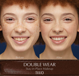 Estée Lauder Double Wear Stay In Place Makeup SPF10 długotrwały średnio kryjący matowy podkład do twarzy 1W0 Warm Porcelain 30ml