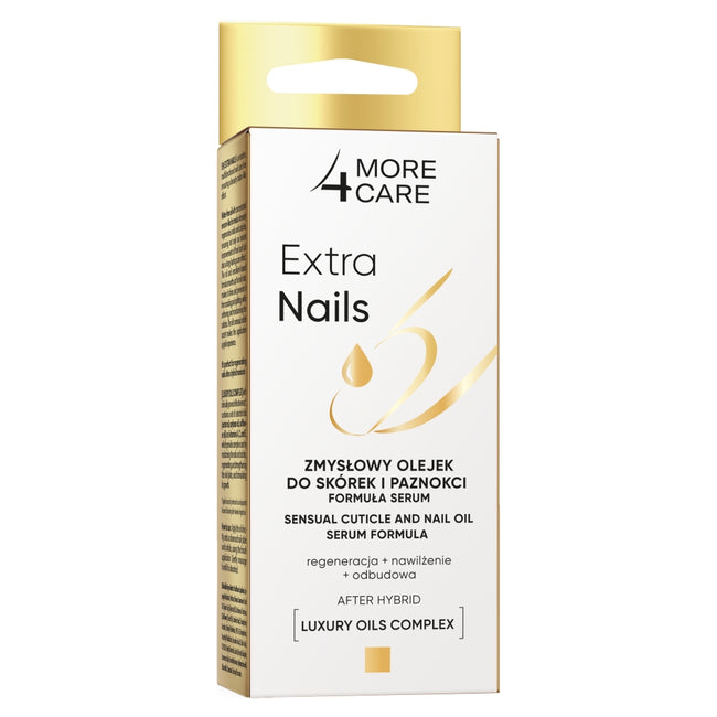 More4Care Extra Nails zmysłowy olejek do skórek i paznokci 10ml