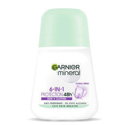 Garnier Mineral 6-in-1 Protection Floral Fresh antyperspirant w kulce 50ml