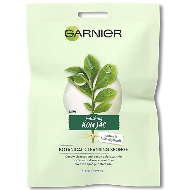 Garnier Bio Botanical Cleansing Sponge oczyszczająca gąbka Polishing Konjac