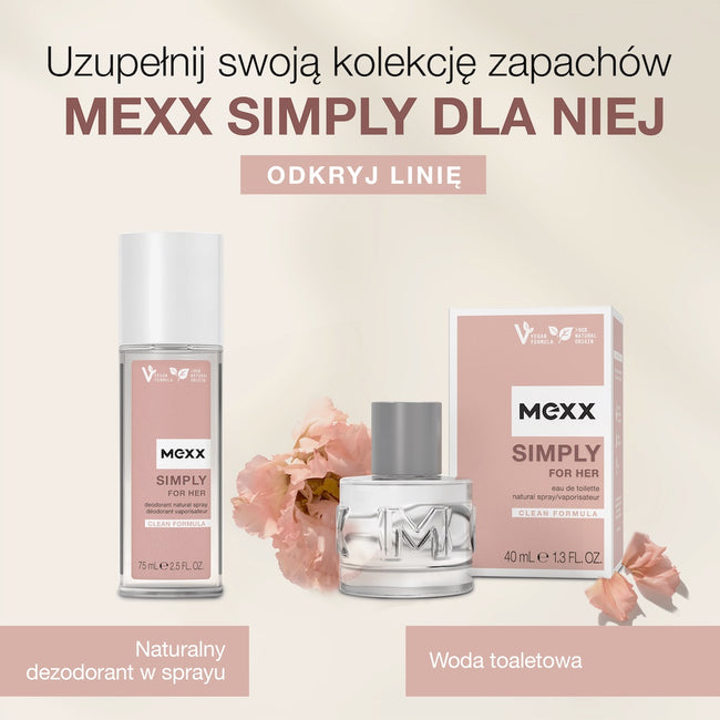 Mexx Simply For Her woda toaletowa spray 40ml
