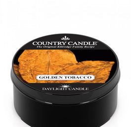 Country Candle Daylight świeczka zapachowa Golden Tobacco 35g
