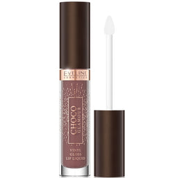 Eveline Cosmetics Choco Glamour pomadka w płynie z efektem glossy lips 02 4.5ml