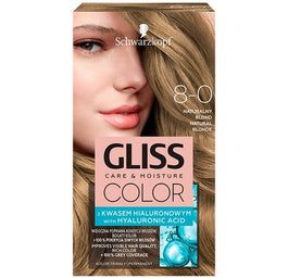 Gliss Color Care & Moisture farba do włosów 8-0 Naturalny Blond