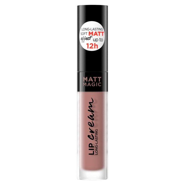 Eveline Cosmetics Matt Magic Lip Cream pomadka do ust w płynie 21 Tender Beige 4.5ml
