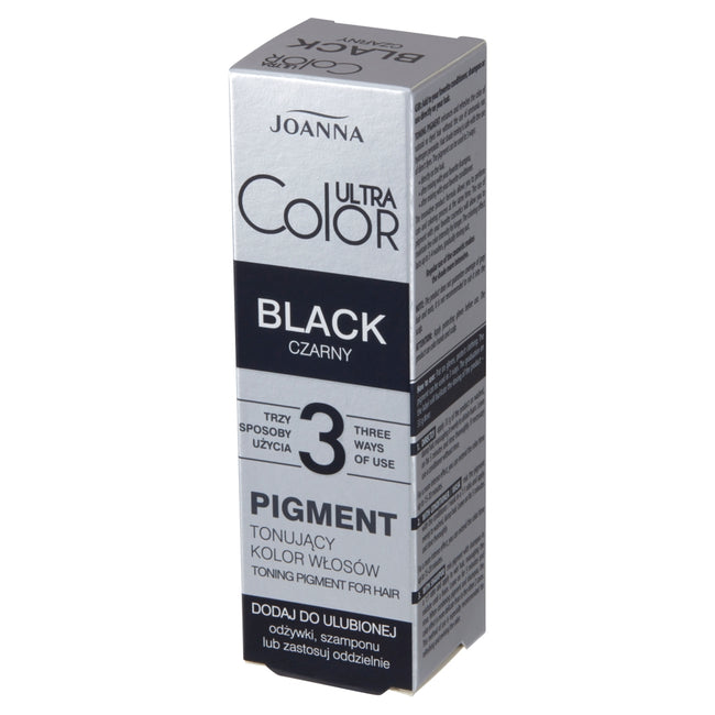 Joanna Ultra Color Pigment tonujący kolor włosów Czarny 100ml