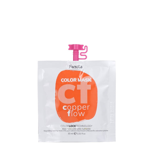 Fanola Color Mask maska koloryzująca do włosów Copper Flow 30ml