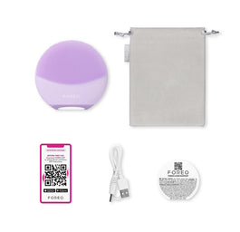 Foreo Luna 4 Mini szczoteczka do oczyszczania twarzy Lavender