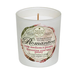 Nesti Dante Romantica Candle świeca zapachowa Róża & Piwonia 160g