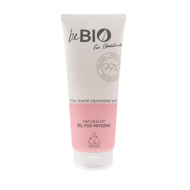 BeBio Ewa Chodakowska Naturalny żel pod prysznic Chia i Kwiat Japońskiej Wiśni 200ml