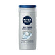 Nivea Men Silver Control zestaw żel pod prysznic 250ml + balsam po goleniu 100ml + antyperspirant roll-on 50ml + kosmetyczka