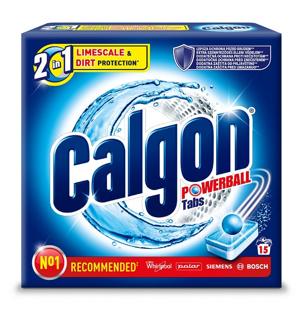 Calgon Calgon tabletki do pralki 15szt