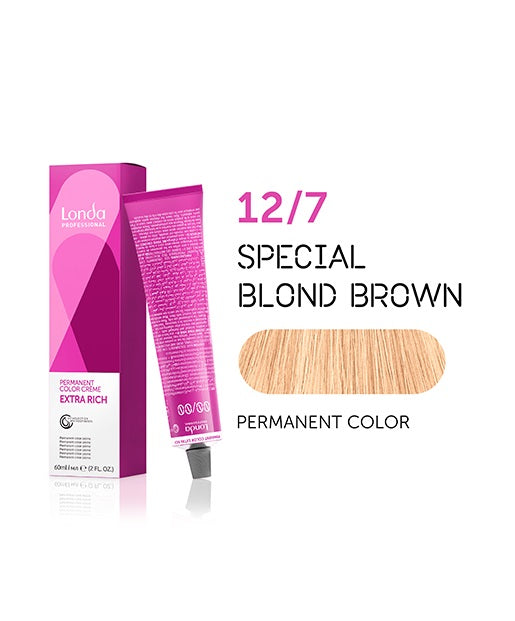 Londa Professional Permanent Color Creme permanentna farba do włosów 12/7 60ml