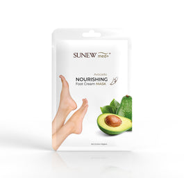SunewMed+ Nourishing Foot Cream Mask regenerująca maska do stóp w formie skarpetek Awokado