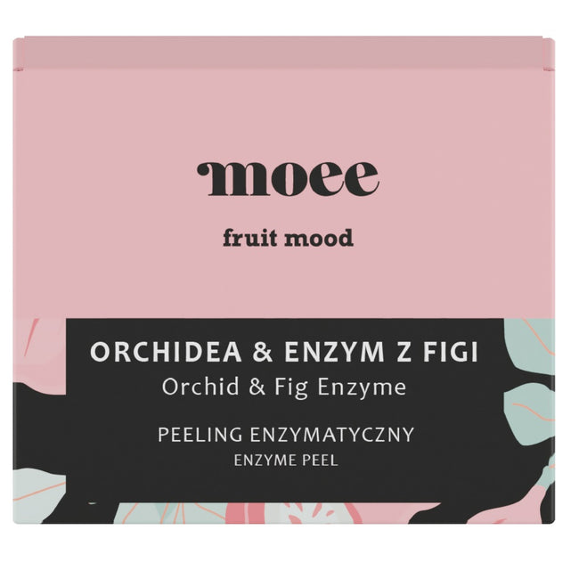 Moee Fruit Mood peeling enzymatyczny do twarzy Orchidea & Enzym z Figi 50ml