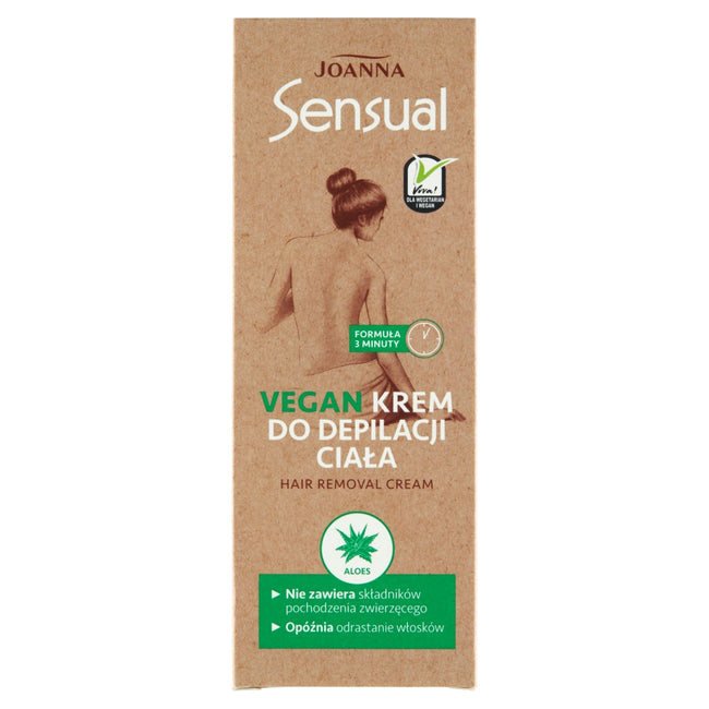 Joanna Sensual Vegan krem do depilacji ciała 100g