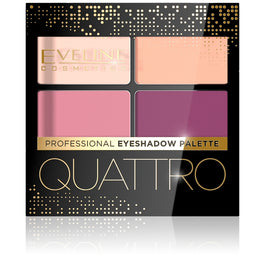 Eveline Cosmetics Quattro Professional Eyeshadow Palette paletka cieni do powiek 03 3.2g