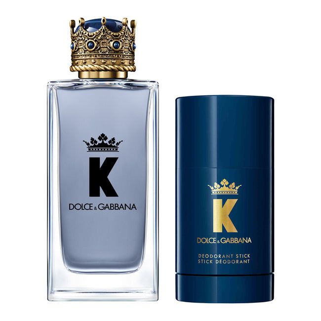 Dolce & Gabbana K by Dolce & Gabbana zestaw woda toaletowa spray 100ml + dezodorant sztyft 75g