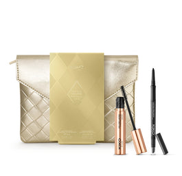 KIKO Milano Holiday Première Black Duo Eyes Gift Set zestaw tusz do rzęs 12ml + automatyczna kredka do oczu 16 0.35g