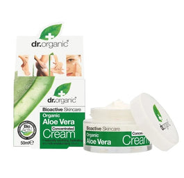 Dr.Organic Aloe Vera Concentrated Cream nawilżająco-łagodzący krem do twarzy 50ml