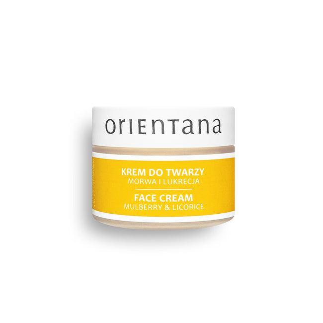 ORIENTANA Naturalny krem do twarzy Morwa i Lukrecja 50g