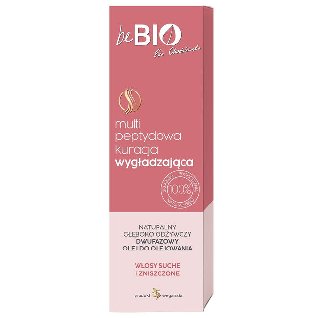 BeBio Ewa Chodakowska Naturalny głęboko odżywczy dwufazowy olej do olejowania włosów z bio-peptydami 100ml