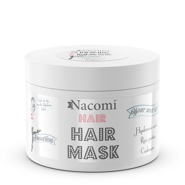 Nacomi Hair Mask Smoothing wygładzająco-nawilżająca maska do włosów 200ml